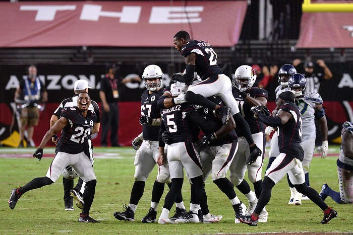 Arizona Cardinals rikkoo Seattle Seahawksin kuuden pelin voittoputken uudella kaudella